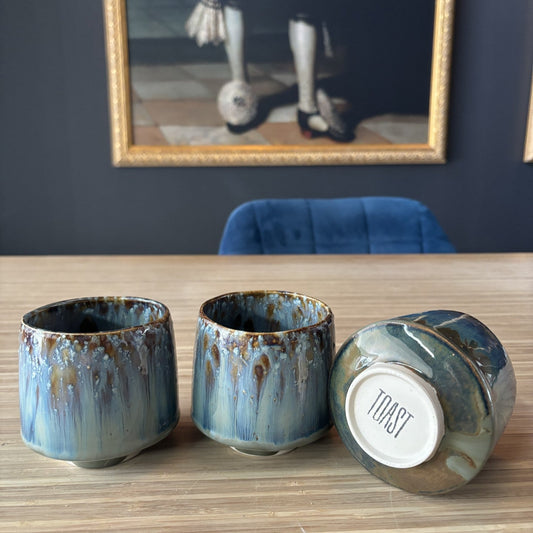 Mooie mok smoke-blauw